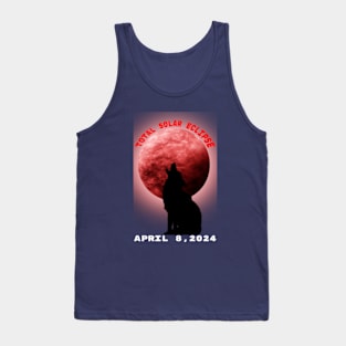 Shirt eclipse,event, total;solar,eclipse, 04,08,April 2024. Tank Top